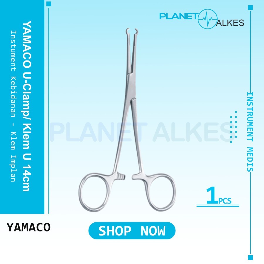 U Klem U Klem Implan 14cm Klem Cabut lepas Kontrasepsi KB Yamaco