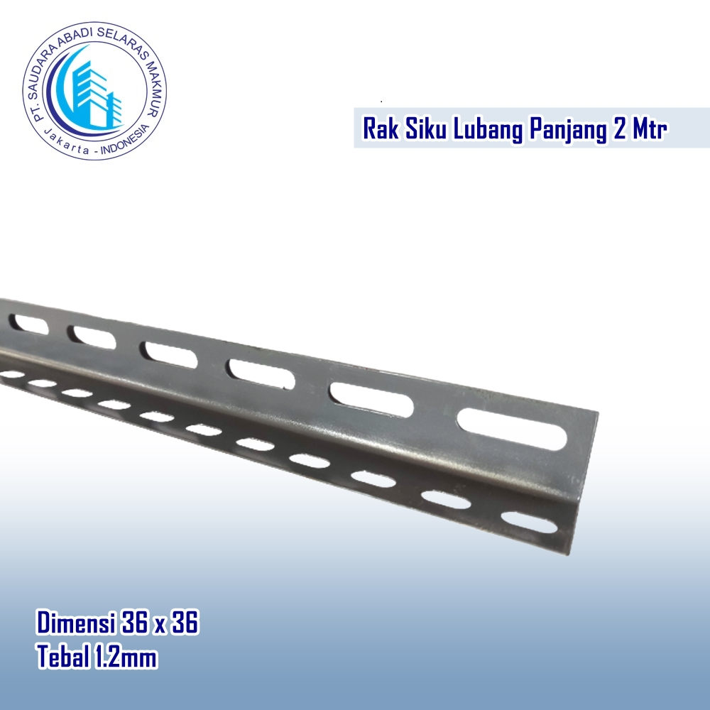 Rak Siku Lubang 1.2mm (2Meter)