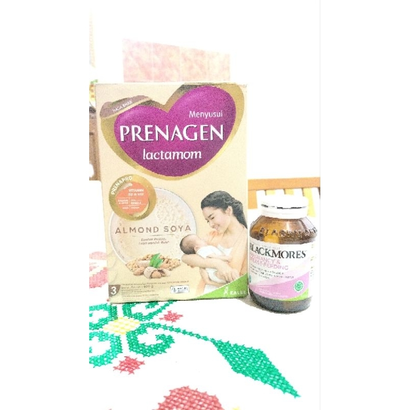 Prenagen Lactamom Menyusui - Almond Soya 400gr