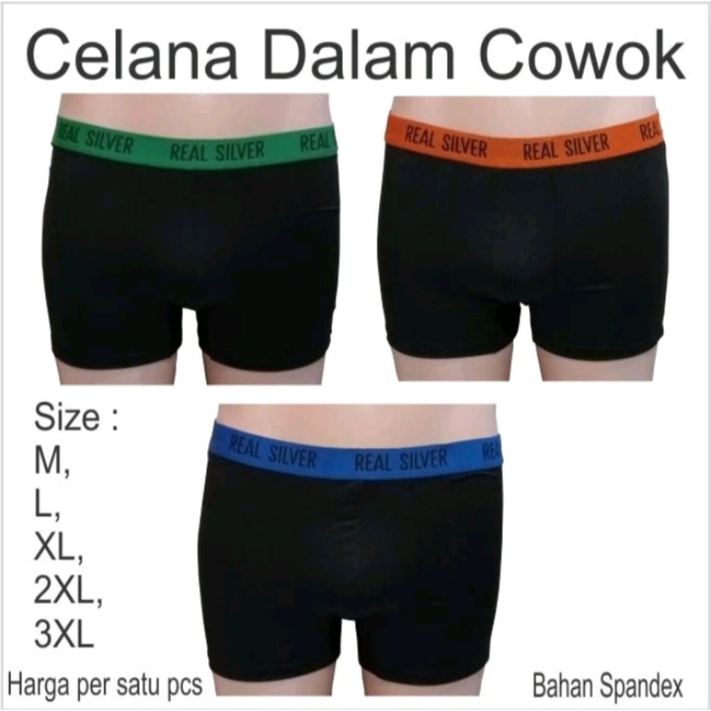 Celana Boxer Murah Jumbo Big Size Celana Dalam Pria Celana Boxer Pria