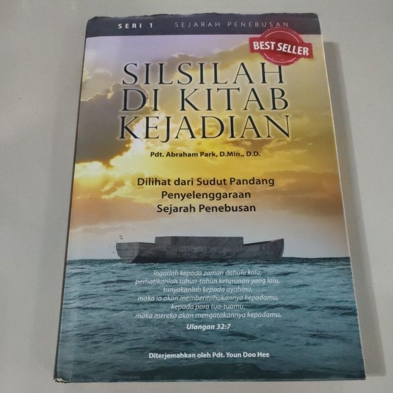 Buku Kristen Silsilah Di Kitab Kejadian oleh Pdt. Abraham Park. hardcover