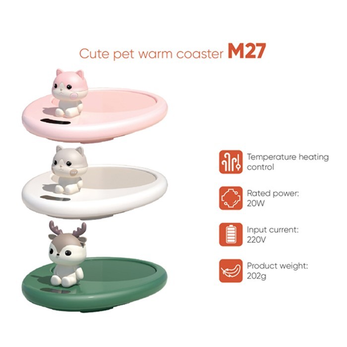 Muxiang M27 Pemanas Elektrik Tatakan Gelas Coffee Cup Teapot Warmer