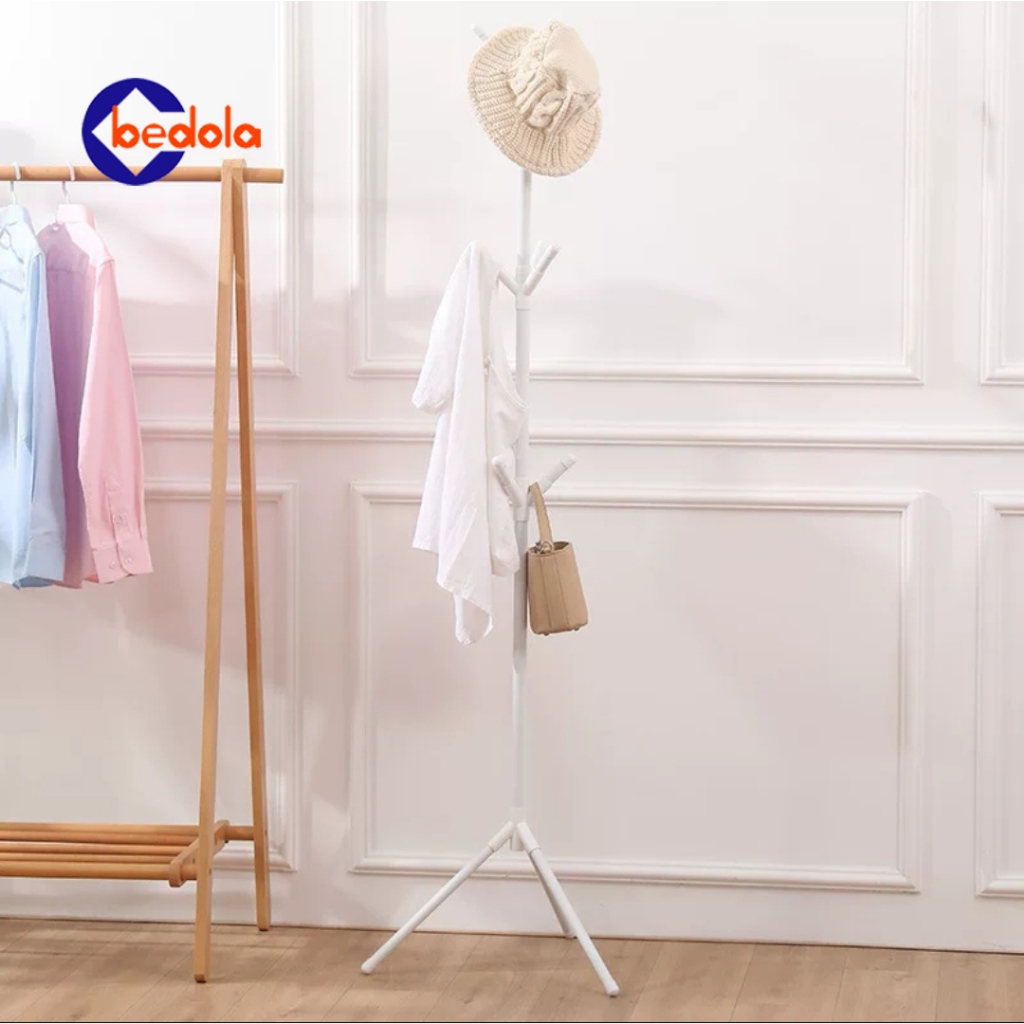 New Stand hanger berdiri gantungan baju rak hanger tas hanger topi