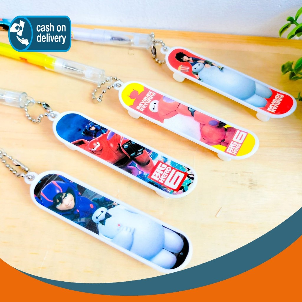 

PULPEN GANTUNGAN SKATEBOARD BESAR BIG HERO 6 BAYMAX PEN PENA BOLPEN BOLPOIN ANAK LUCU ALAT TULIS KANTOR SEKOLAH MURAH TERMURAH COD