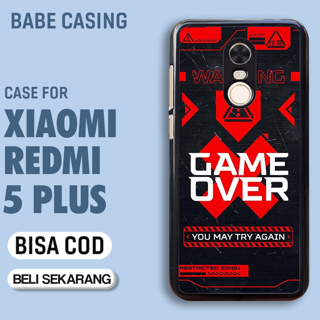 case hp xiaomi redmi 5 plus terbaru gambar aesthetic gamer gaming art streetwear keren lucu casing h