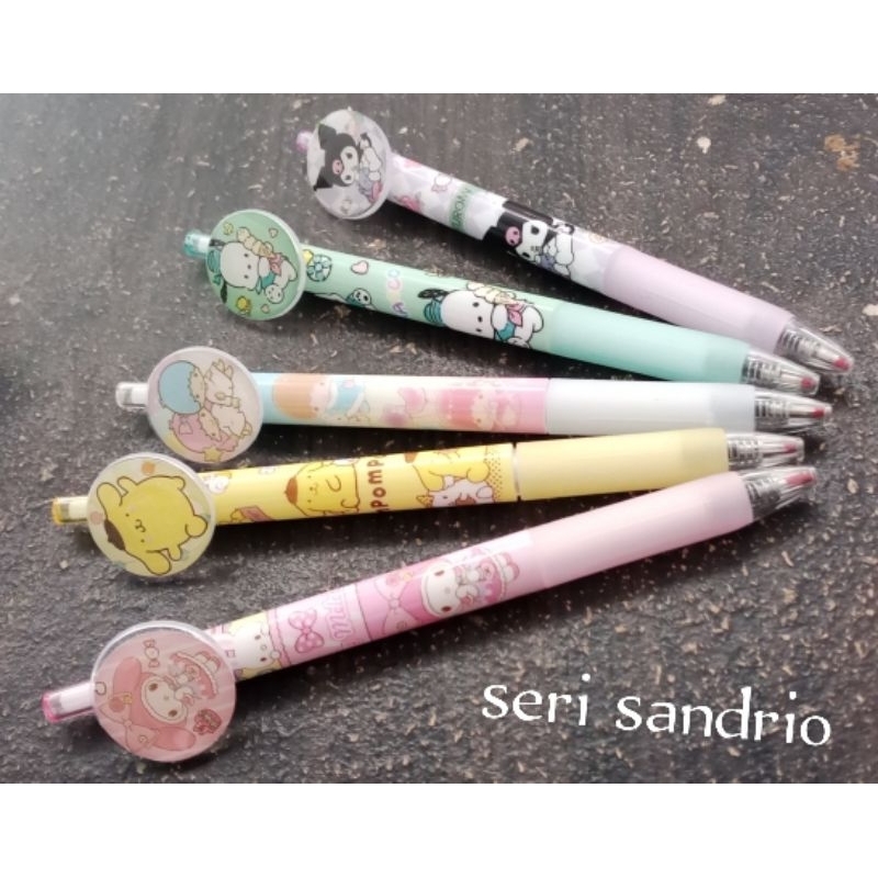

pulpen lucu seri sanrio l pulpen kuromi