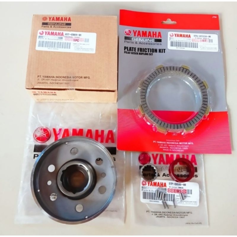 MANGKOK GANDA 4 SET +CAGE+PLAT KOPLING VEGA R/ VEGA R NEW/CRYPTON JUPITER