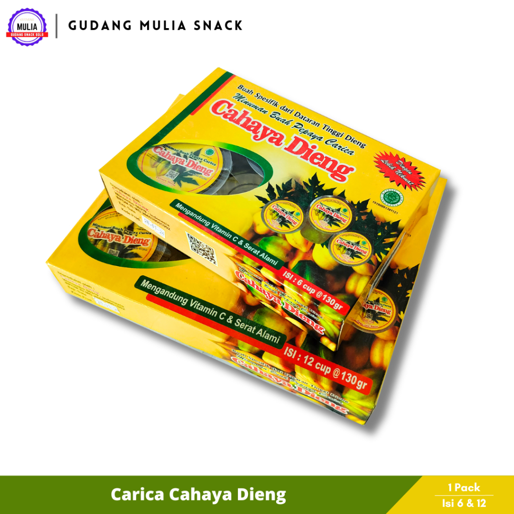 

Carica Cahaya Dieng | Isi 6 dan 12