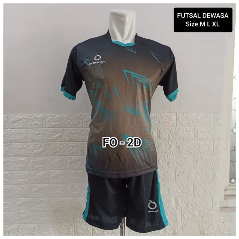 Setelan Baju Futsal Olahraga Futsal Bola Set Jersey Futsal Terbaru Printing Motif Abstrak gaul