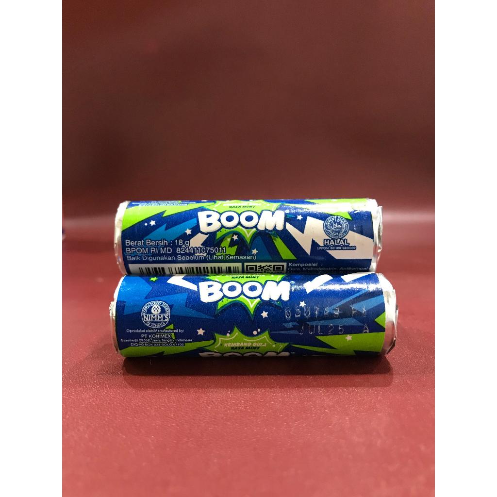 

Boom Permen Mint 18G - Permen Rasa Mint