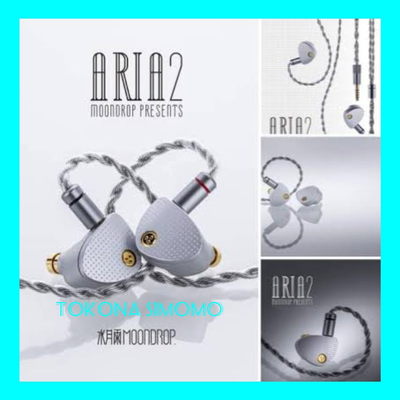 Moondrop Aria 2 Ceramic Dome Composite Diaphragm IEM