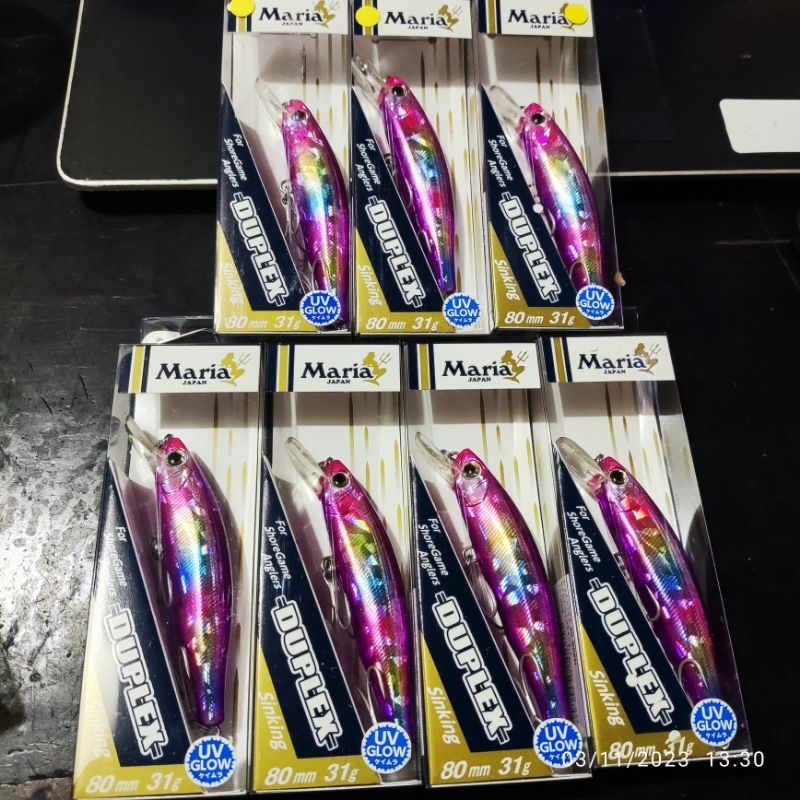 Umpan Pancing Minow Lure Maria DUPLEX 31gram