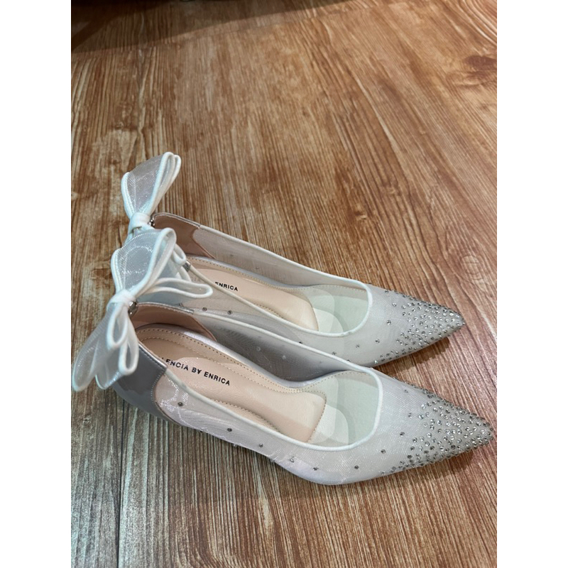 Wedding Heels Valencia by Enrica size 37 brand new.