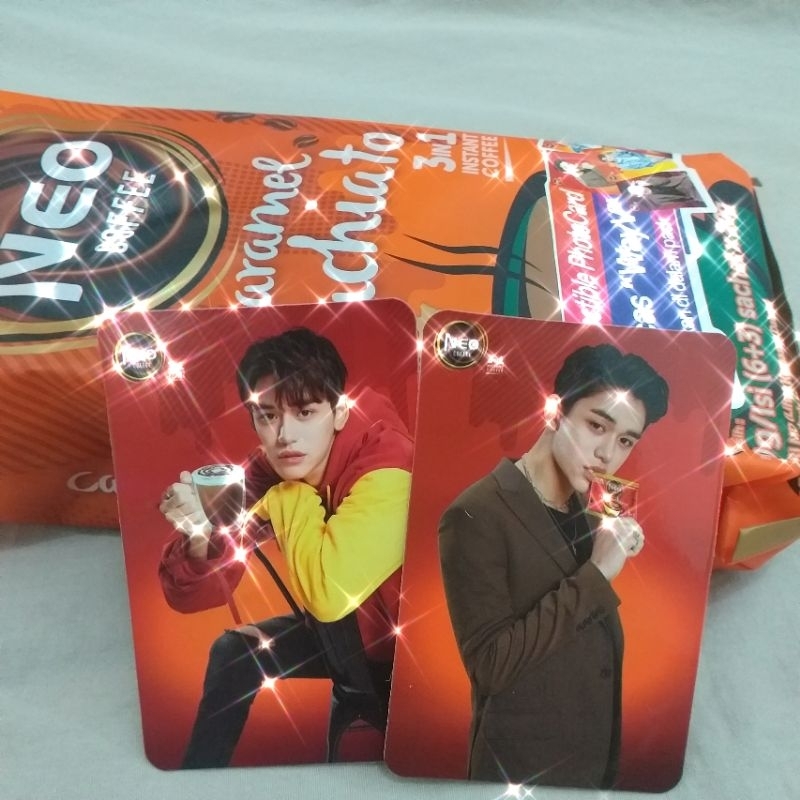 Lucas WayV NCT SuperM Photocard Neo Coffee Official