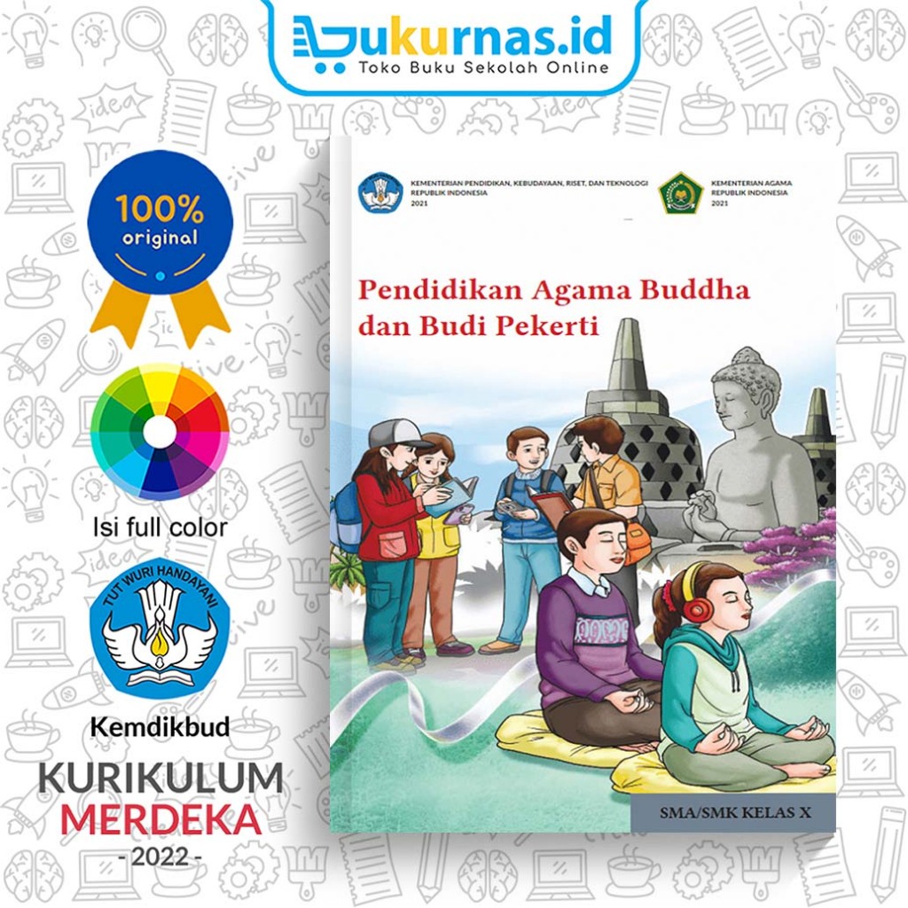 Buku Pendidikan Agama Buddha SMA Kelas 10 Kurikulum Merdeka Kurmer