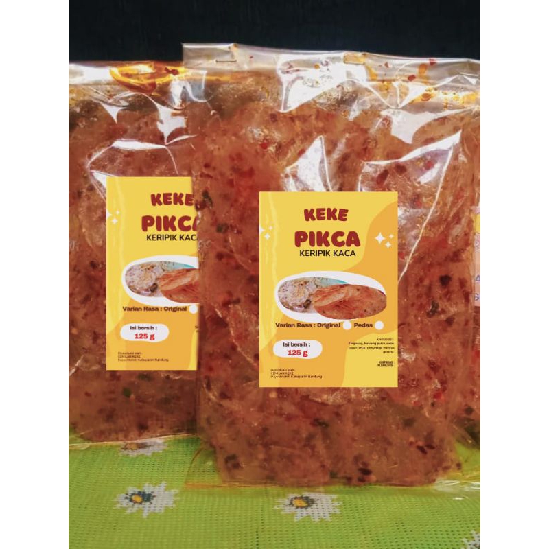 

kripik kaca pedas daun jeruk 500 gr ready stok