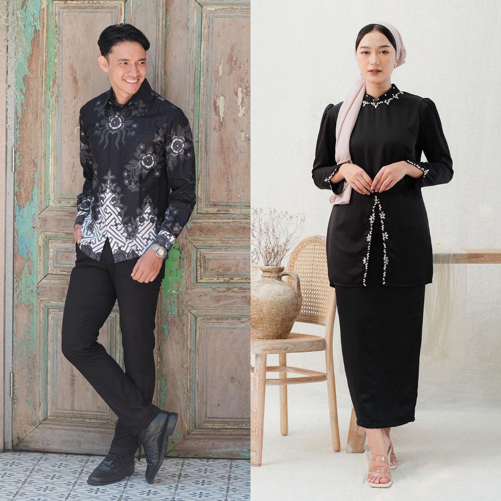 NEW ARRIVAL BATIK COUPLE MUSLIM KURUNG MELAYU