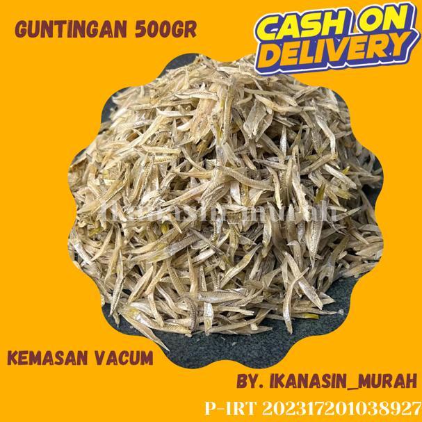 

IKAN TERI GUNTING 500GR / IKAN ASIN MURAH BISA COD