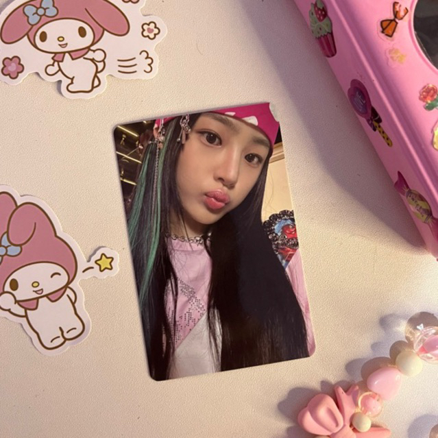 photocard minji official
