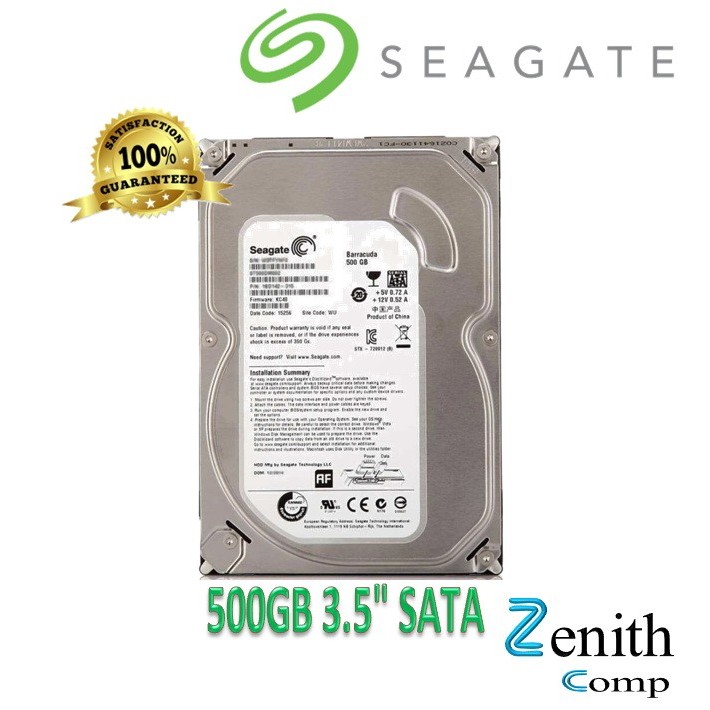 Hard Disk Seagate 500 GB SATA 3.5"