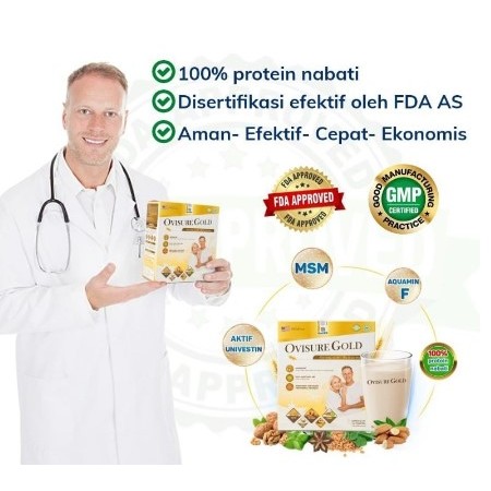 

PROMO !!! OVISURE GOLD MILK SUSU VITAMIN SENDI OTOT DAN TULANG KERAM PEGAL KESEMUTAN