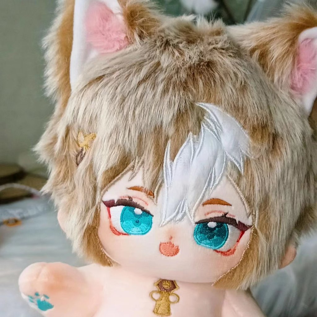 [READY STOCK] doll gorou genshin impact boneka gorou doll 20cm aowu