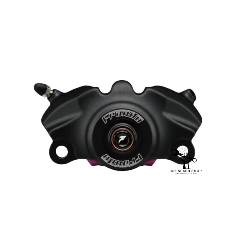 Kaliper 2 Piston Frando FCF684 Black Original Kaliper Frando FCF-684 Hitam