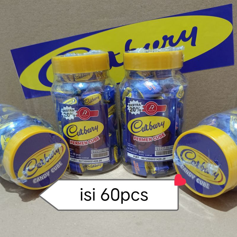 

Permen Cube Viral Millo Milo CUTBURY Obral Isi 60 Pcs