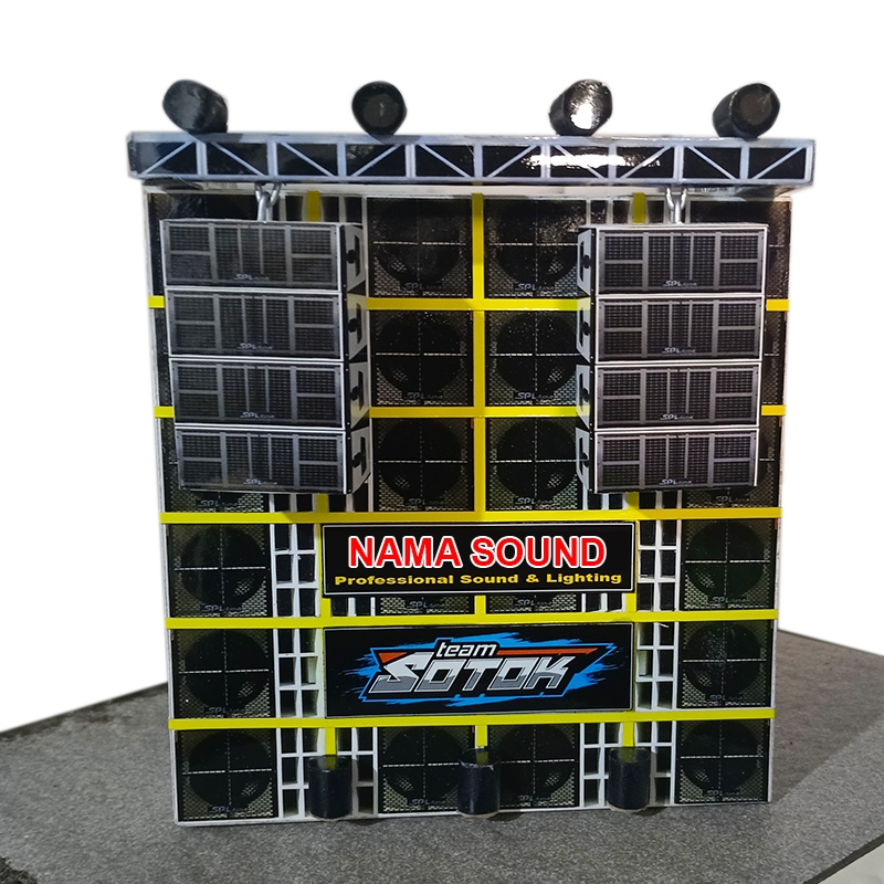 sound untuk miniatur truk ukuran kecil model gantung Bebas request nama