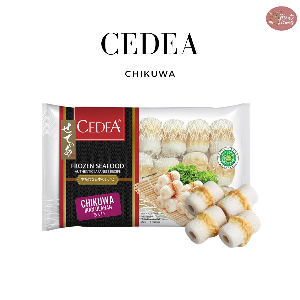 

Cedea Chikuwa mini beku ,Olahan Ikan 250gr (Pelengkap Steamboat)