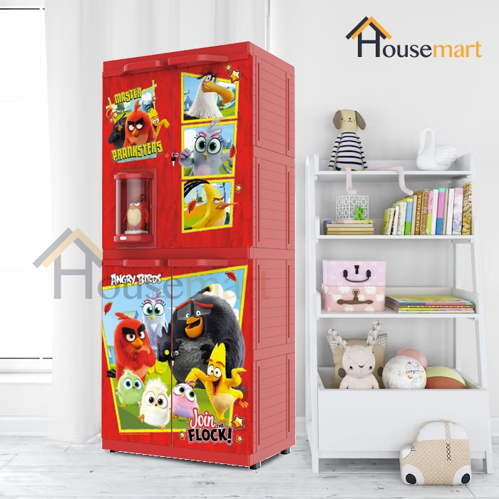 Lemari Pakaian Plastik Anak MSC Doll Karakter Naiba