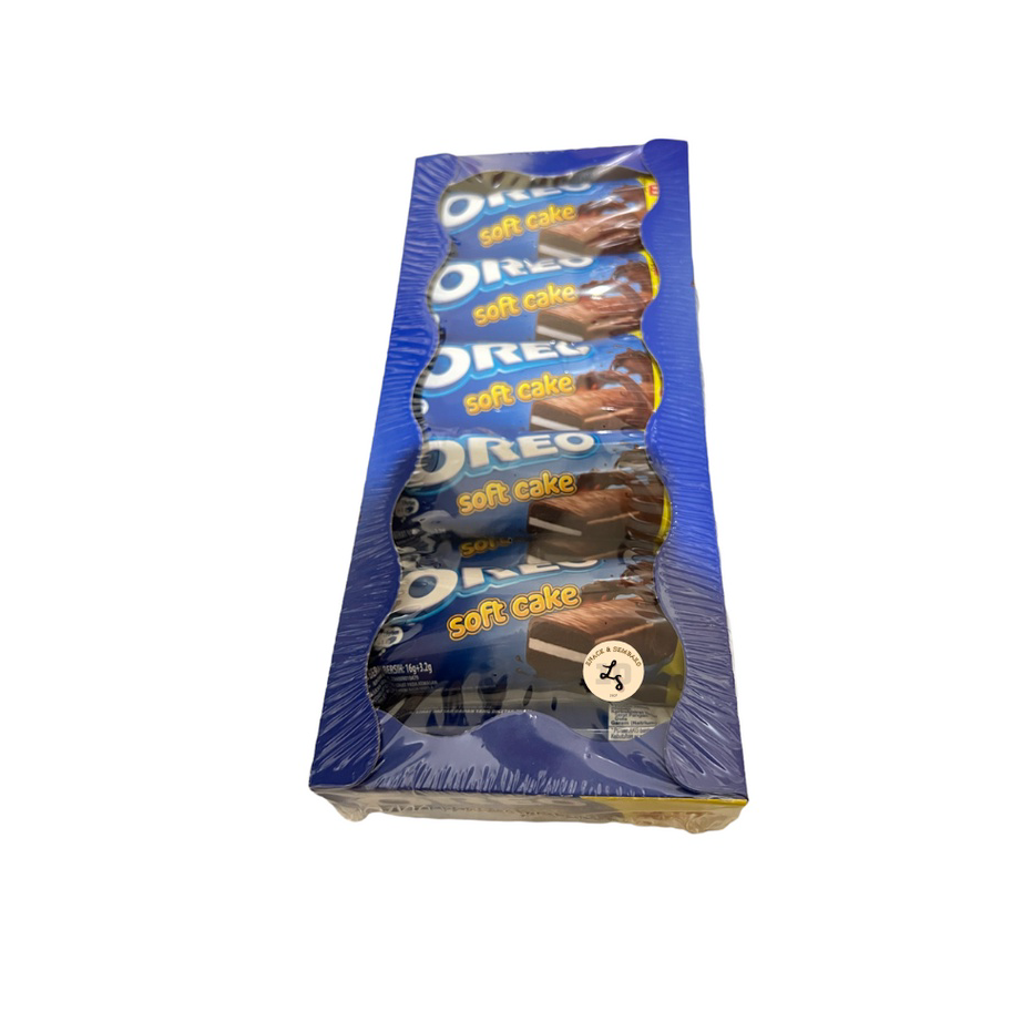

Terlaris Oreo Soft Cake Bolu Cokelat 16+3.2gr - 1 Box Isi 12 pcs Diskon Promo