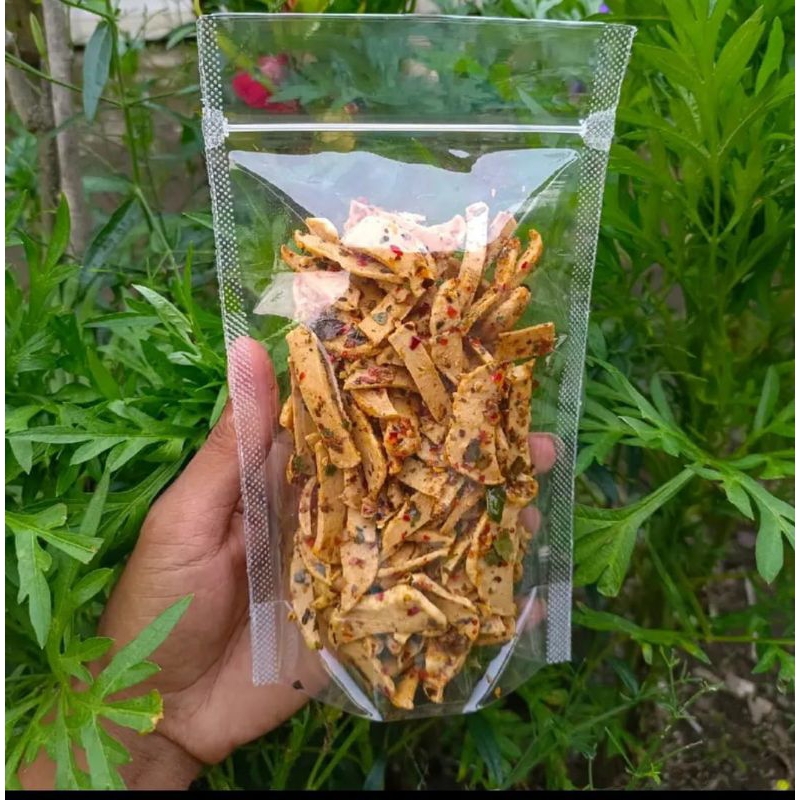 

Basreng daun jeruk pedas 110gr