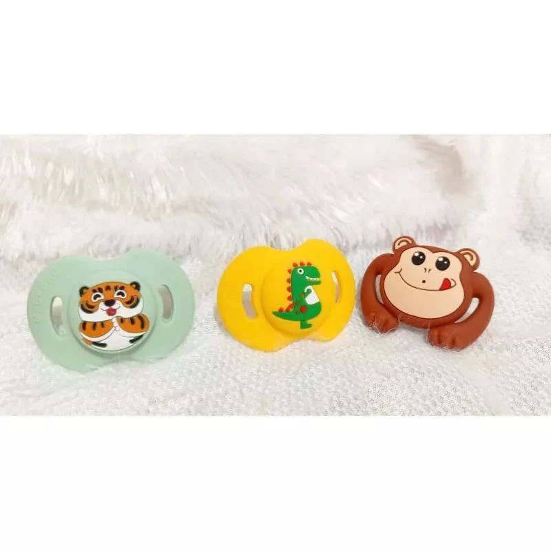 Empeng Bayi Silikon Gepeng Premium Karakter / empeng bayi/ dot bayi