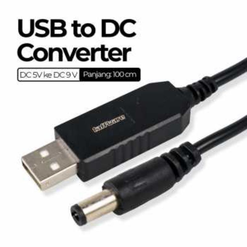 Taffware USB Converter Adapter Power Boost Line DC 5V to DC 9V 0.9A