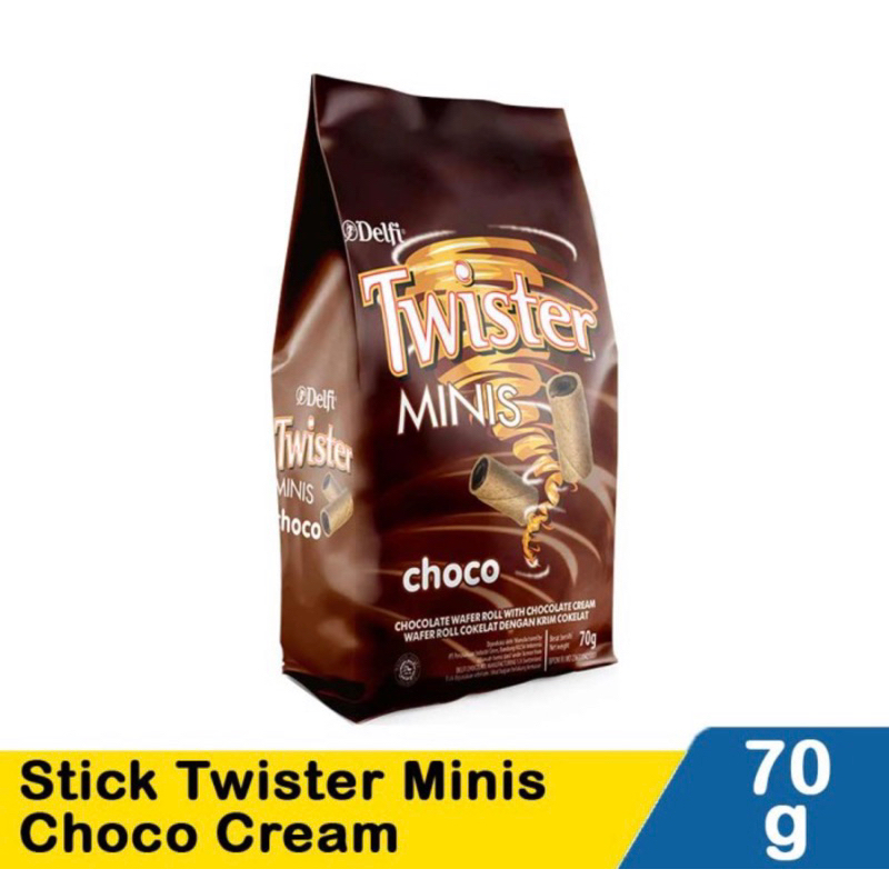 

Twister choco minis 70GR