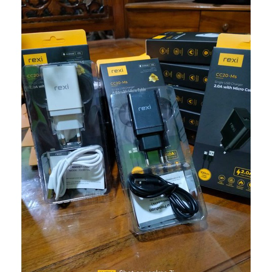 Ready REXI Charger mikro CC20-Ms 2A⚡FAST CHARGING Produk