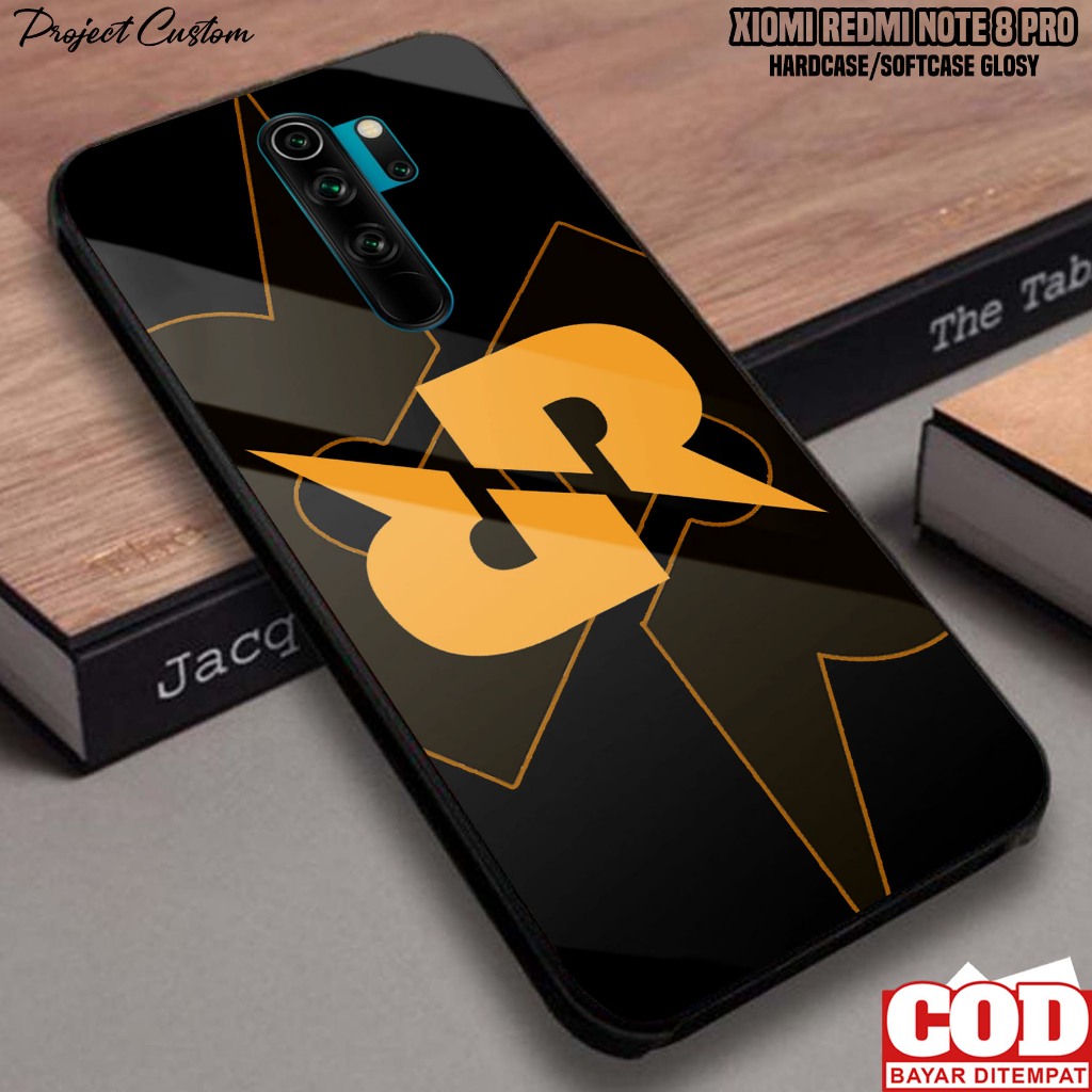 Case Xiaomi Redmi Note 8 Pro - Casing Xiaomi Redmi Note 8 Pro [ RRQ ] Softcase Glass Kaca - Kesing H
