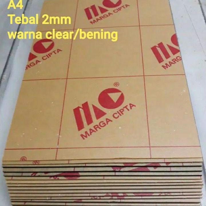 

Terlaku. akrilik lembaran acrylic sheet ukuran A4 tebal 2 mm bening transparan