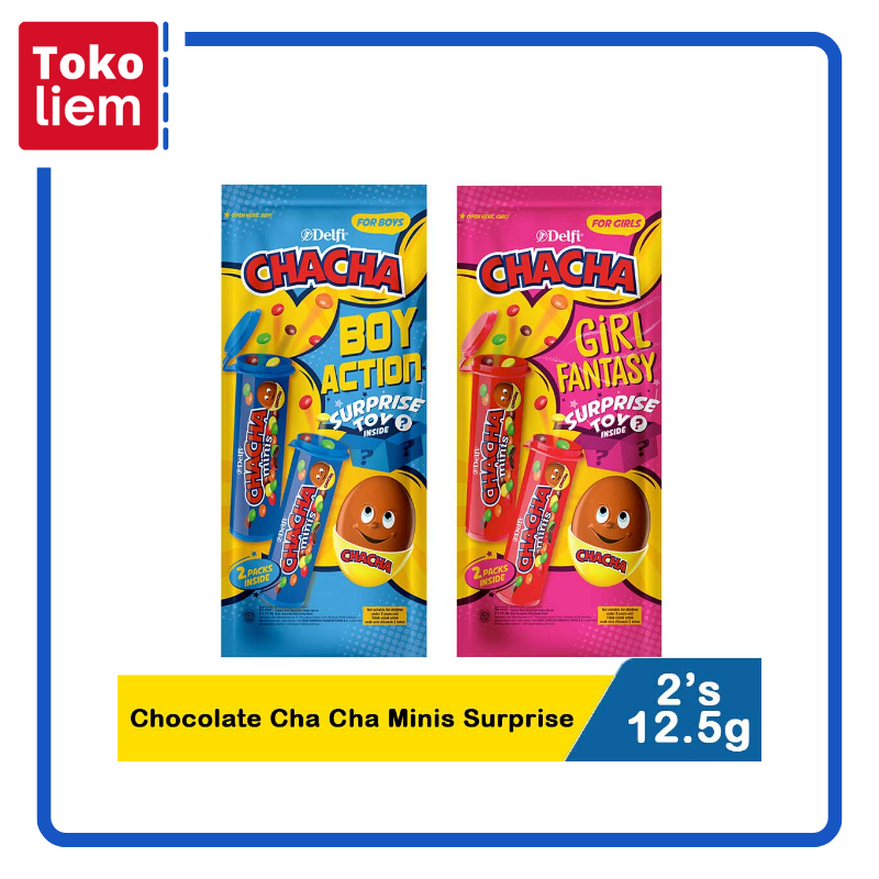 

Delfi Chocolate Cha Cha Minis Surprise 2X12.5G