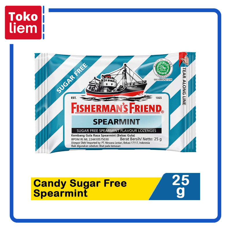 

Fisherman's Candy Sugar Free Spearmint 25G