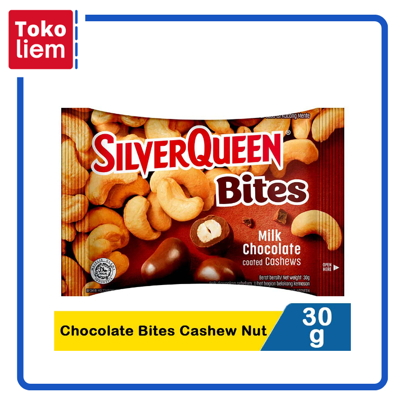 

Silver Queen Chocolate Bites Cashew Nut 30G