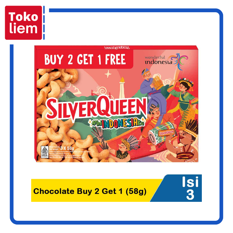 

Silver Queen Chocolate Buy 2 Get 1 3X58G