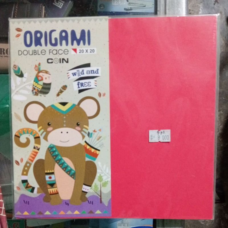 

ORIGAMI DOUBLE FACE ukuran 20 X 20