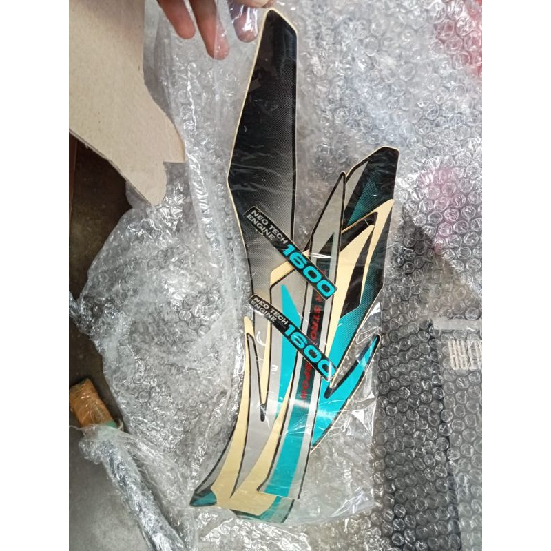 Striping honda gl pro neo tech 1997 gl max warna biru