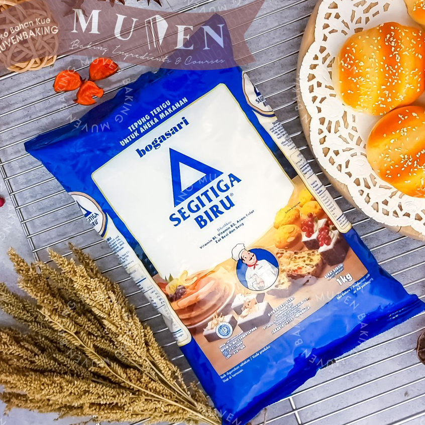 

➧➣✩✸ TEPUNG TERIGU BOGASARI SEGITIGA BIRU PREMIUM 1kg