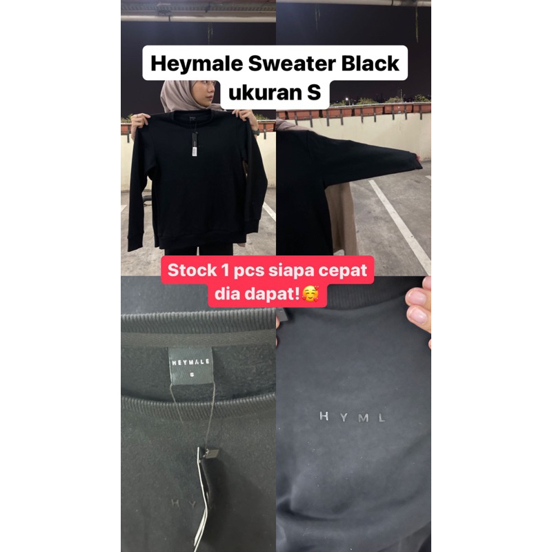 SWEATSHIRT HEYMALE HOODIE HEYMALE SHIRT HEYMALE SWEATER HEYMALE SWEATER HEYMALE PANTS KOTAK PREPPSTU