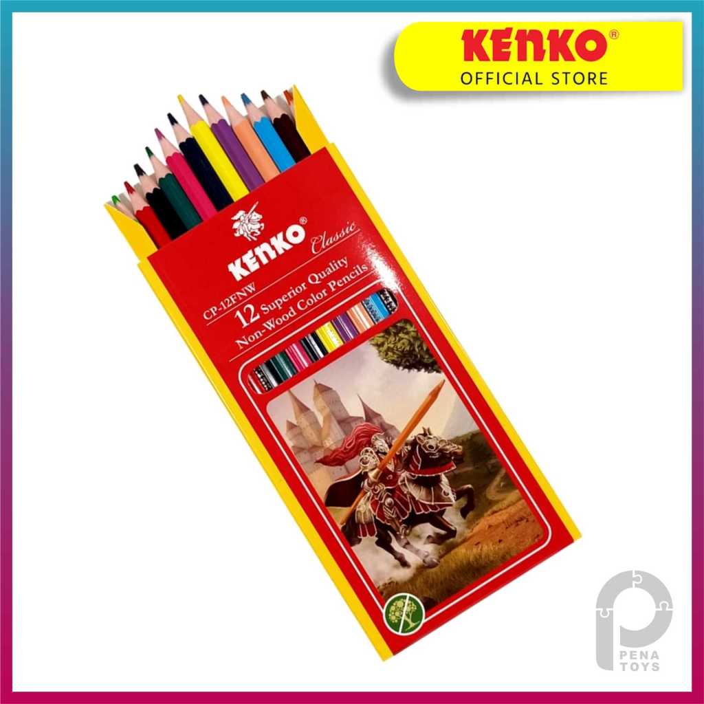 

Pensil Warna Kenko Bicolor 12 Warna CP-12