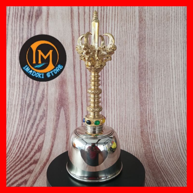 GENTA BALI PREMIUM DIAMETER 7 CM / GENTA BAJRA / KLENENG
