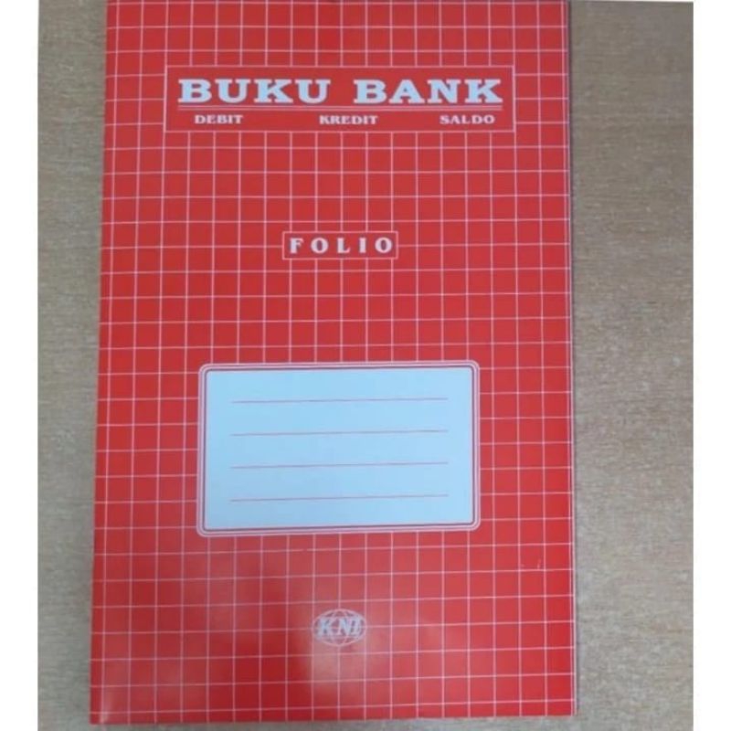 

BUKU BANK KNI / BUKU BANK KWARTO / BUKU BANK FOLIO / BUKU BANK MURAH